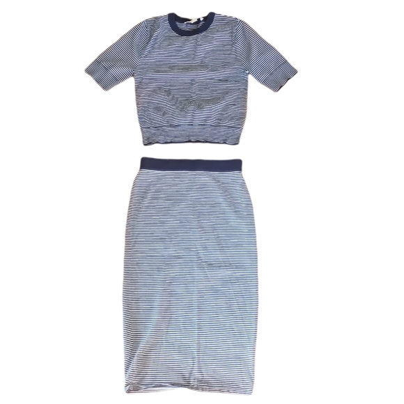 Michael Kors Dresses & Skirts - Michael Kors | Two Piece Crop Top and Skirt